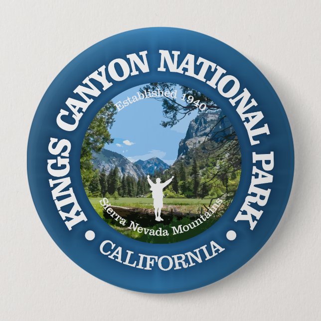 Kings Canyon NP2 Button (Vorderseite)