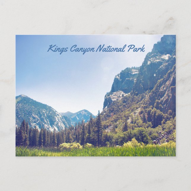 Kings Canyon - Zumwalt Meadow | Carte postale (Devant)