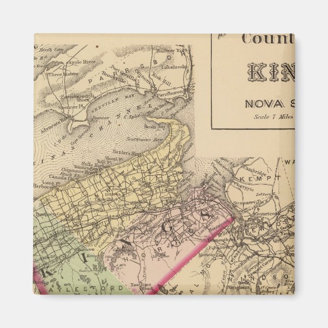 Kings Co., NS Magnet (Vorne)