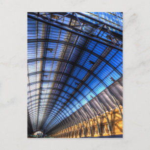 Kings Cross Station London England Postkarte