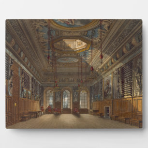 King's Guard Chamber, Windsor Castle, from 'Royal Fotoplatte