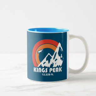 Kings Peak Utah Sun Eagle Zweifarbige Tasse