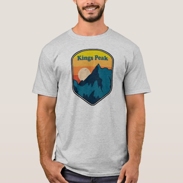 Kings Peak Utah Sunrise T-Shirt (Vorderseite)