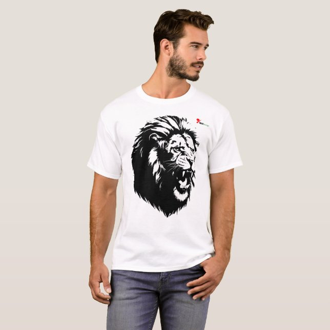 "King's Roar" Roaring Lion T - Shirt (Vorne ganz)