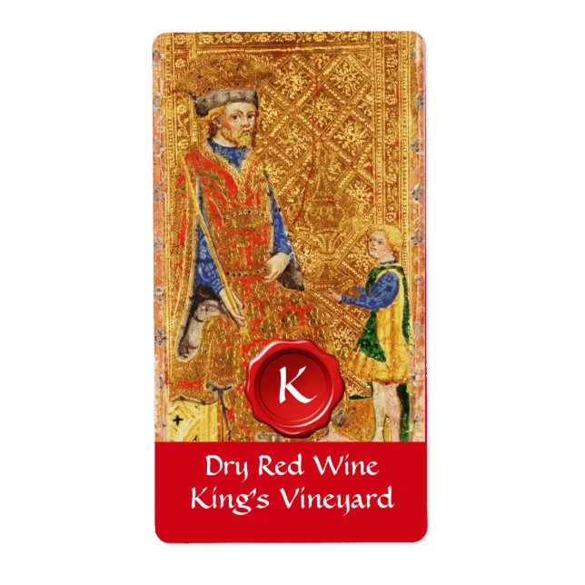 KING'S VINEYARD RED WINE WAX SIEGEL / ANTIQUE TARO (Vorne)