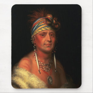 King's "White Plume" Mousepad