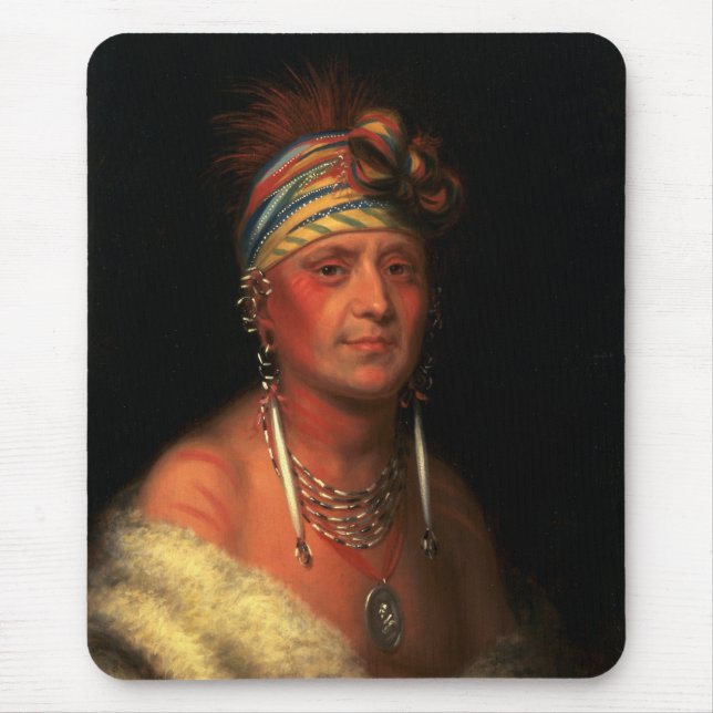 King's "White Plume" Mousepad (Vorne)