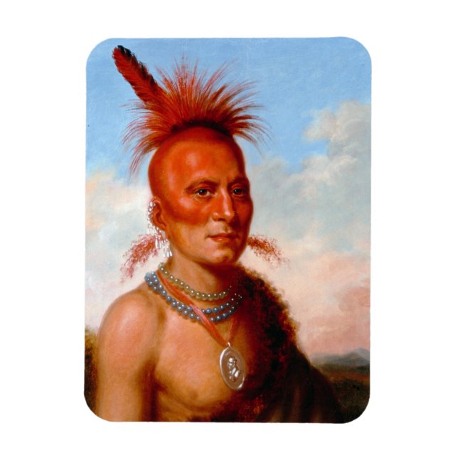 King's"Wicked Chief"-Magnet Magnet (Vertikal)