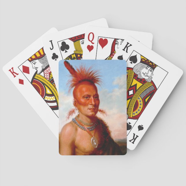 King's"Wicked Chief" Spielkarten (Rückseite)