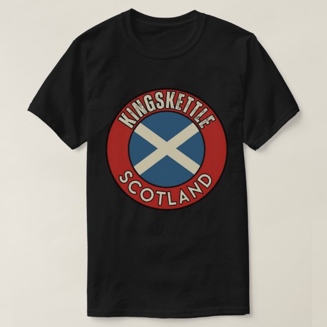 Kingskettle, Schottland T-Shirt (Design vorne)