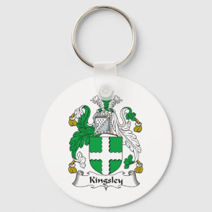 Kingsley Familienwappen Schlüsselanhänger
