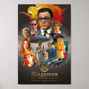 Kingsman: Der goldene Kreis Poster