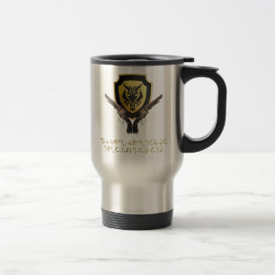 Kingsman Pistolenheld-Reise-Tasse Reisebecher