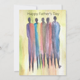 Kingsmen Flat Father's Day Card Karte