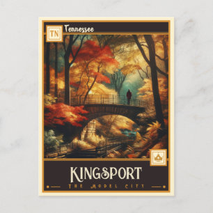 Kingsport, Tennessee   VINTAG Postkarte