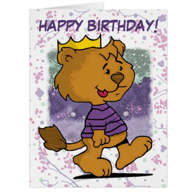 Kingston Birthday Card (Vorderseite)