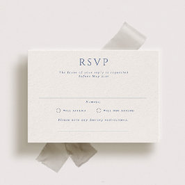 Kingston Formal Landscape Wedding RSVP Card Einladung