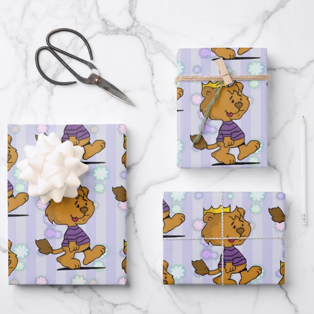 Kingston Geschenkpapier Set (Vorderseite)