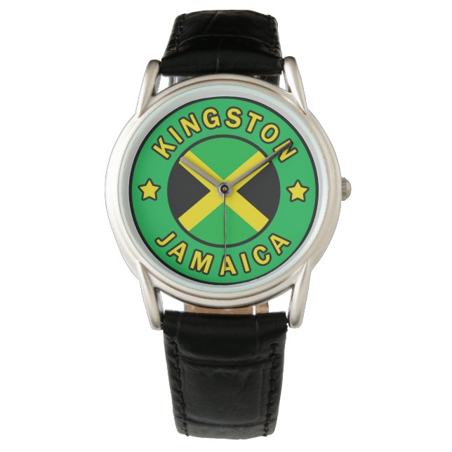 Kingston Jamaica Armbanduhr (Vorderseite)