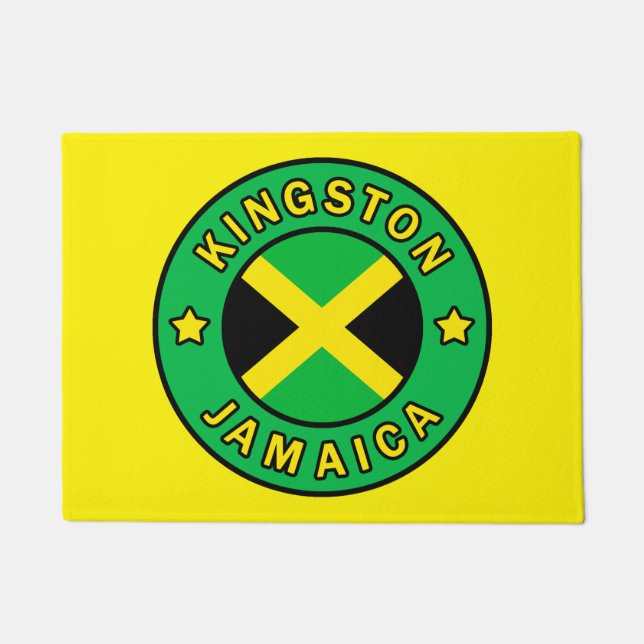 Kingston Jamaica Fußmatte (Vorderseite)