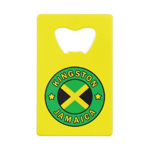 Kingston Jamaica Geldbeutel Flaschenöffner
