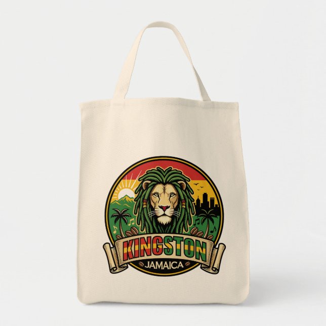 Kingston Jamaica Island Caribbean Tragetasche (Vorne)