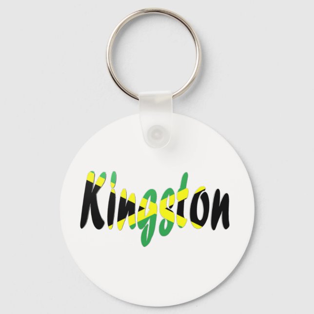 Kingston, Jamaika Schlüsselanhänger (Vorderseite)