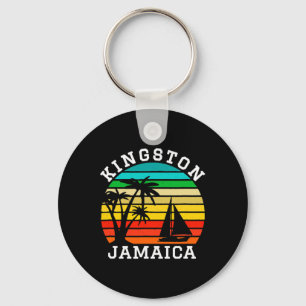 Kingston Jamaika-Shirt passende Familienferien Schlüsselanhänger