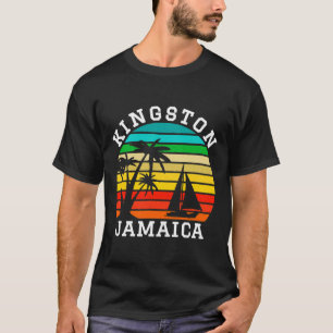 Kingston Jamaika-Shirt passende Familienurlaub T-Shirt