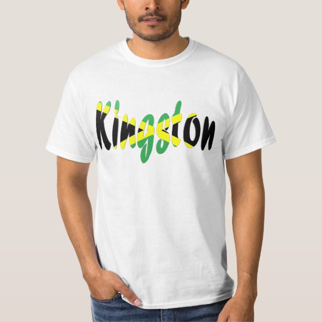 Kingston, Jamaika T-Shirt (Vorderseite)