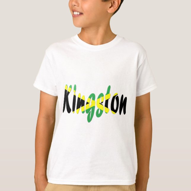Kingston, Jamaika T-Shirt (Vorderseite)