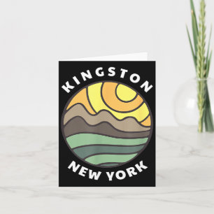Kingston New York Ny Berg Urlaub Souvenir Karte