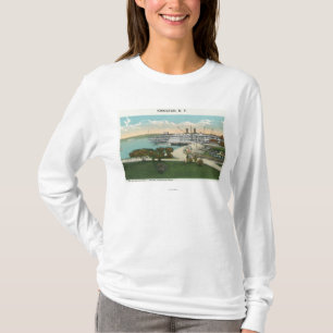 Kingston-Punkt-Ansicht von Dampfer Hendrick der T-Shirt