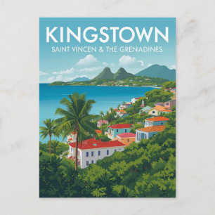 Kingstown Reise Postkarte