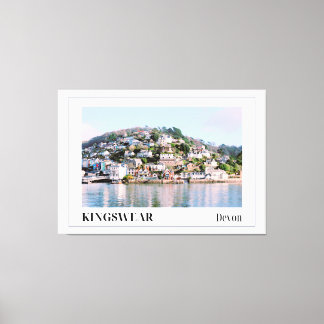 Kingswear, Devon Leinwanddruck