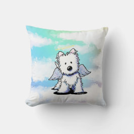 KiniArt Angel Throw Pillow Kissen