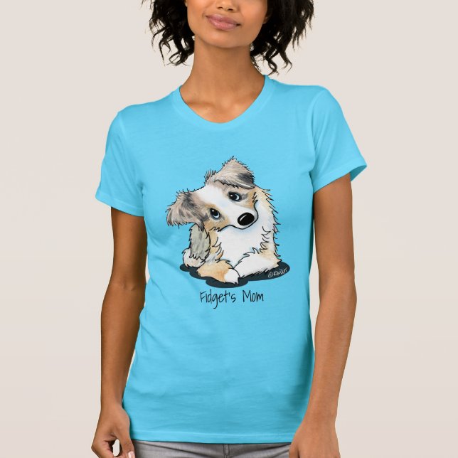 KiniArt Australian Shepherd T - Shirt (Vorderseite)