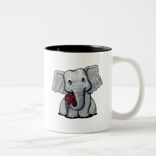 KiniArt Baby Elephant Tasse