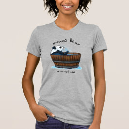 KiniArt Bathing Panda Bear T-Shirt