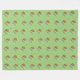 KiniArt Beagle Fleece Blanket