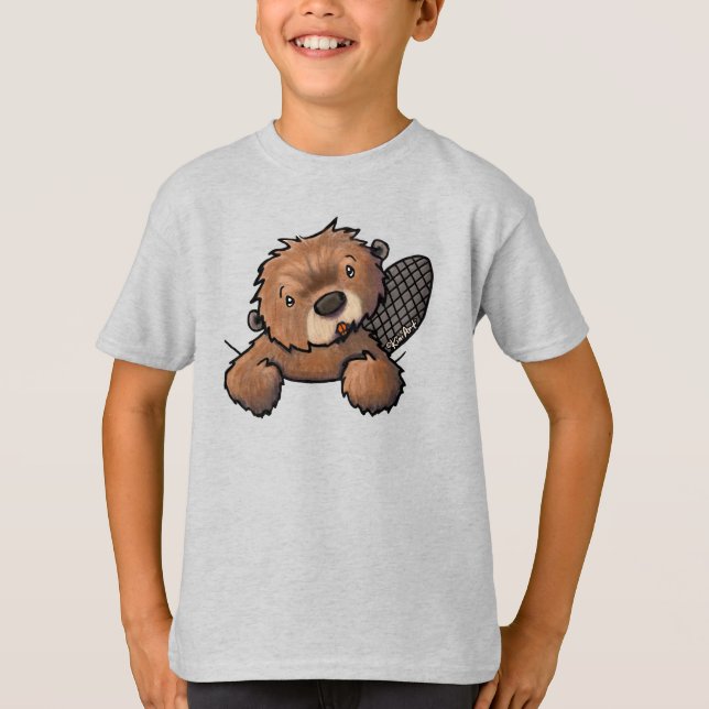 KiniArt Beaver T - Shirt (Vorderseite)