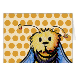 KiniArt Bee Carte pour notes