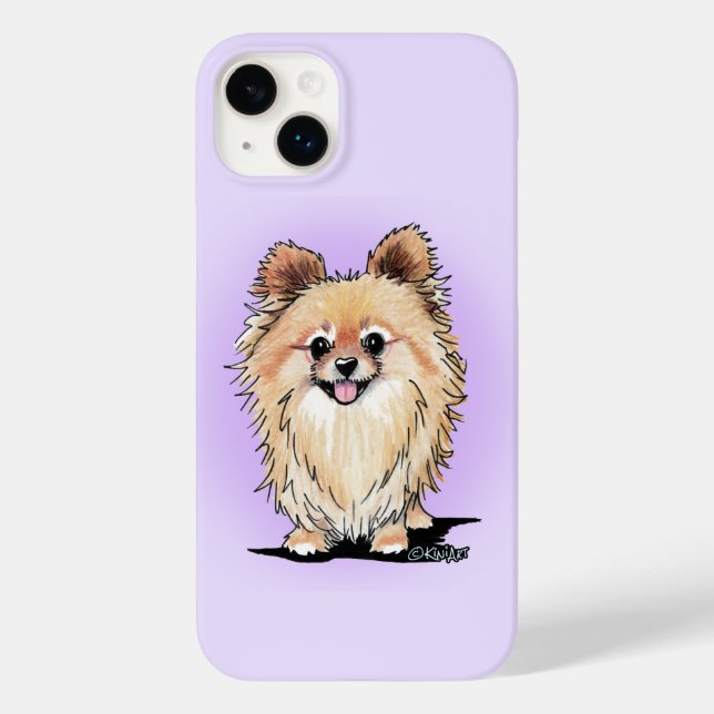 KiniArt Bella Pom Case-Mate iPhone 14 Plus Hülle (Rückseite)