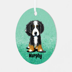 KiniArt Berner Sennenhund Ornament Aus Metall
