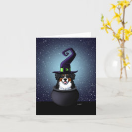 KiniArt Bernese Halloween Karte