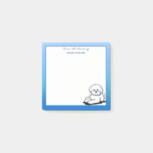 KiniArt Bichon Frise Post-it-Notes Post-it Klebezettel