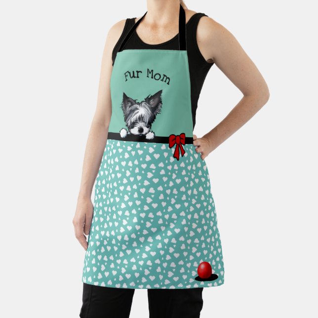 KiniArt Biewer Yorkie All-Over Print Schürze (InSitu)