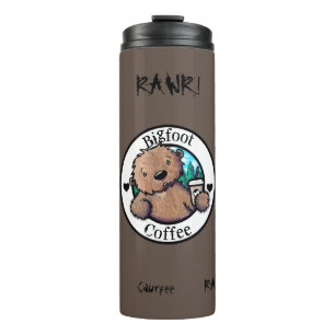 KiniArt Bigfoot Kaffeetemperatur Thermosbecher