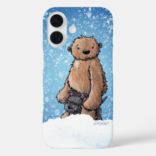 KiniArt Bigfoot & Scottie Dog iPhone/iPad Gehäuse iPhone 16 Hülle