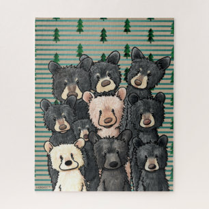 KiniArt Black Bears
